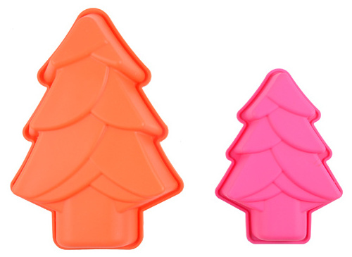 Silicone Mold for Christmas Tree Keychain New Design Mould New Silicone Resin Molds