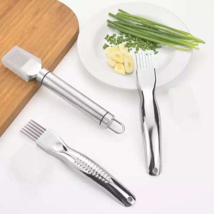 Multi-functional Kitchen Shredder Stainless Steel Green Onion Garlic Vegetable Chopper Cutter Sharpness Scallion Cutter