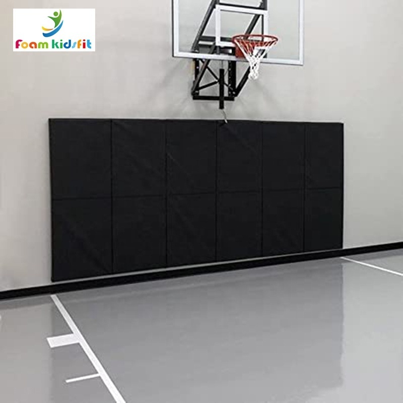 ZONWINXIN factory supply customized Foam Wall Padding for Sports Training Wall Pads for Gyms Wall Protecting Mat 2'x5'