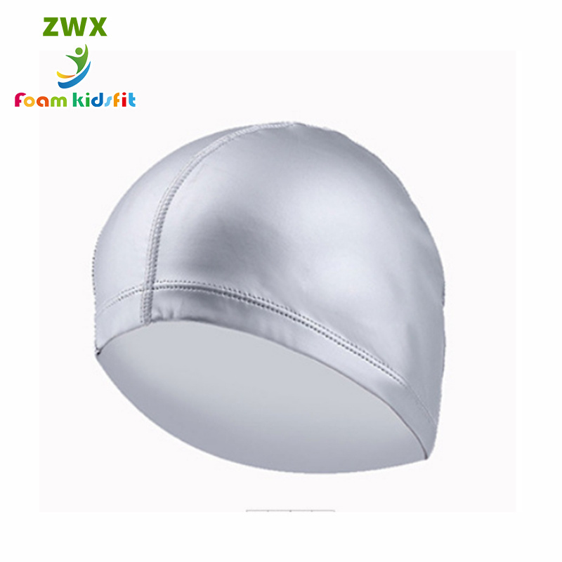 ZONWINXIN factory supply material PU coated swimming  hat  wholesale