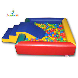 2023 ZONWINXIN Step Slide Ball Pool soft play ball pit