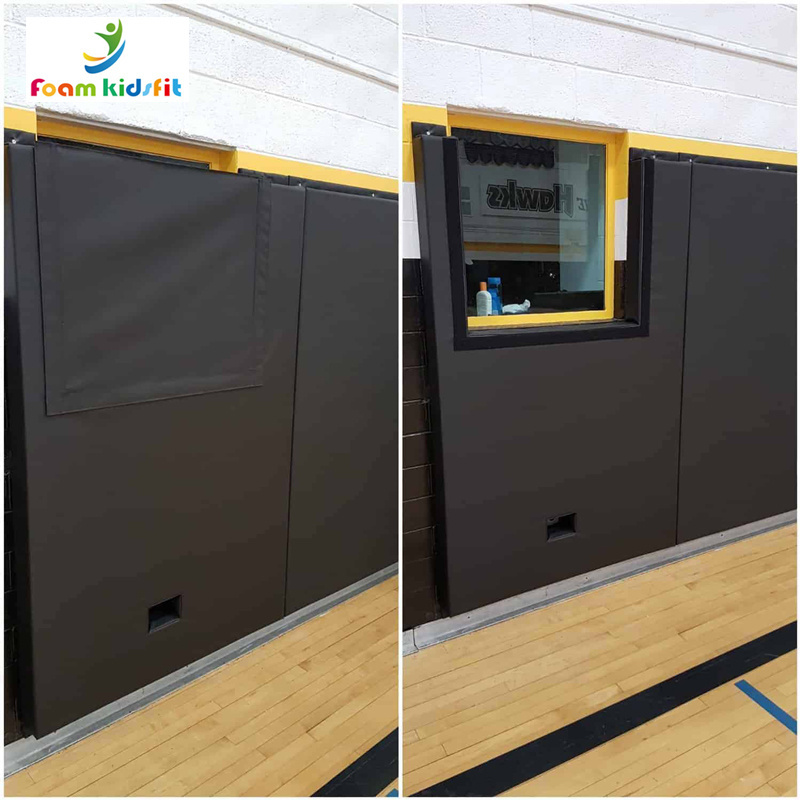 ZONWINXIN factory supply customized Foam Wall Padding for Sports Training Wall Pads for Gyms Wall Protecting Mat 2'x5'