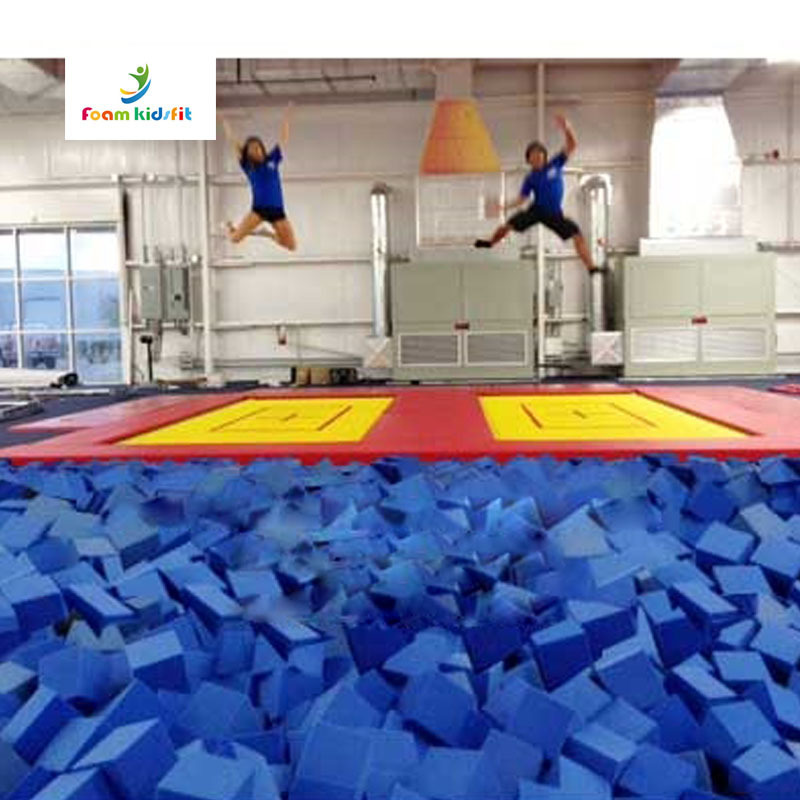 ZONWINXIN factory supply customized gymnastics equipment long  Trampoline 7x14 In Ground Trampoline