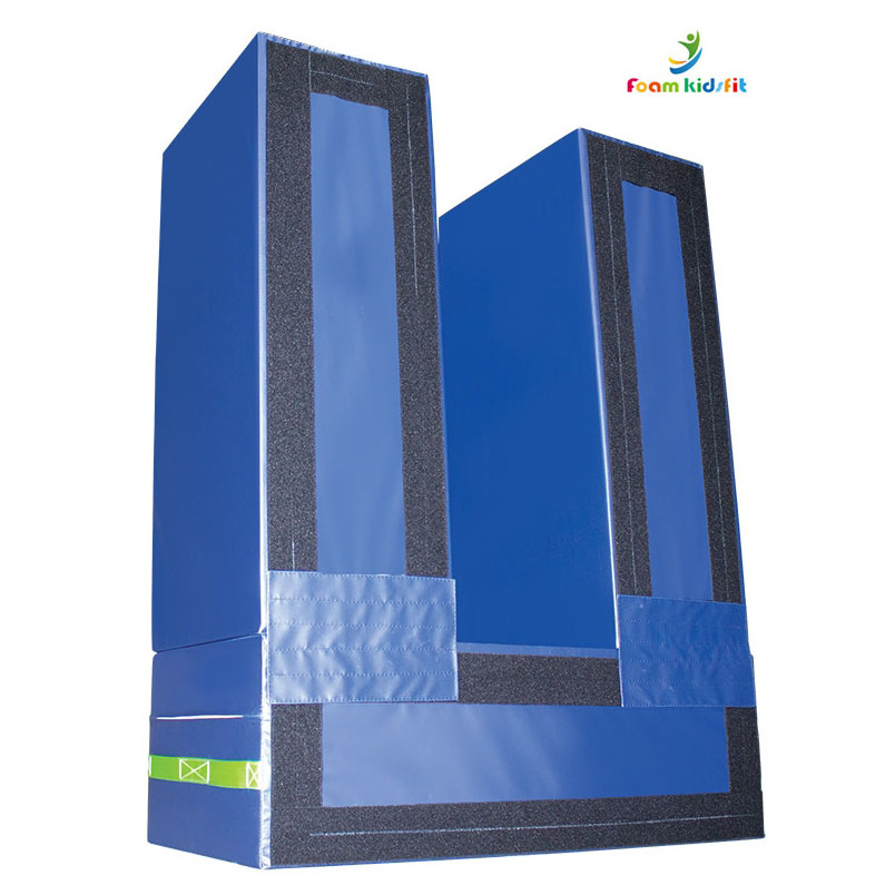 ZONWINXIN factory supply customized Gymnastics Equipment  Uneven Bars  Spotting Blocks In-Bar Trio