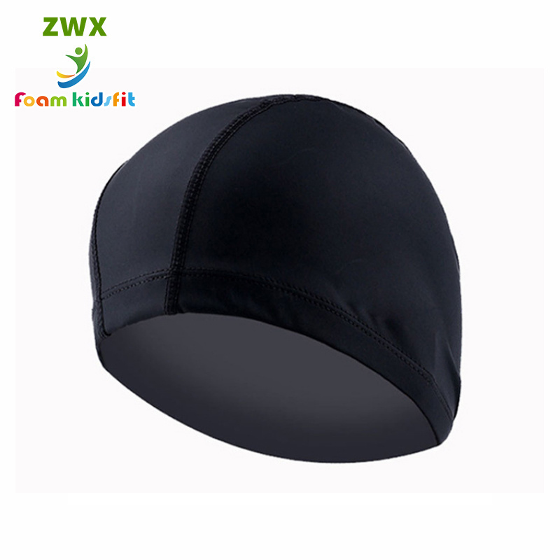 ZONWINXIN factory supply material PU coated swimming  hat  wholesale