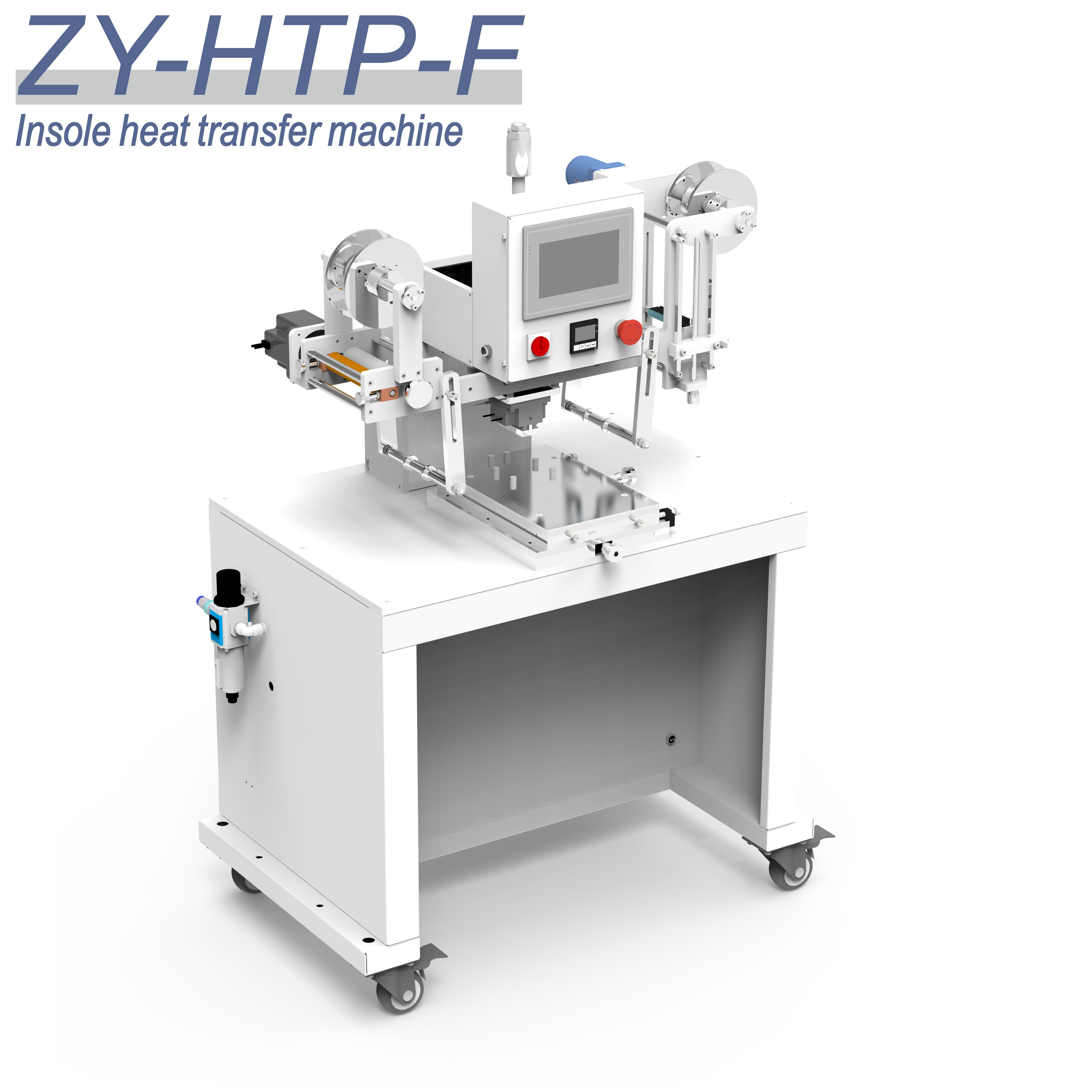 Semi-automatic label hot stamping Pad Printing Machine Shoe Insole Label Sticking Machine Shoes Making Machine