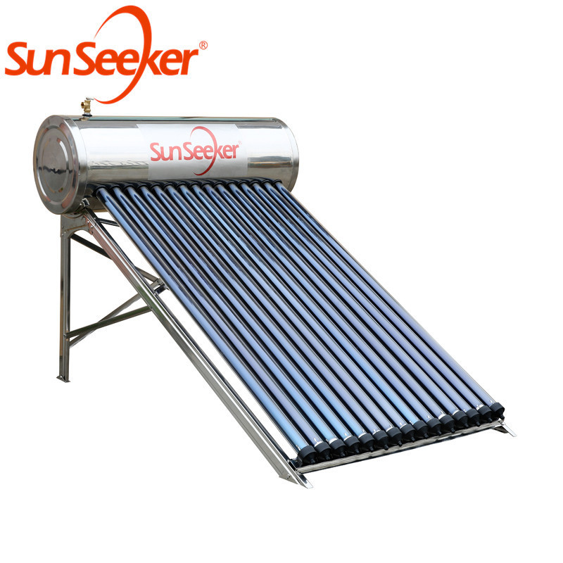 Style integrative hot water heater pressure vacuum water thermo 100l solar heater Pool Solar Water Heater