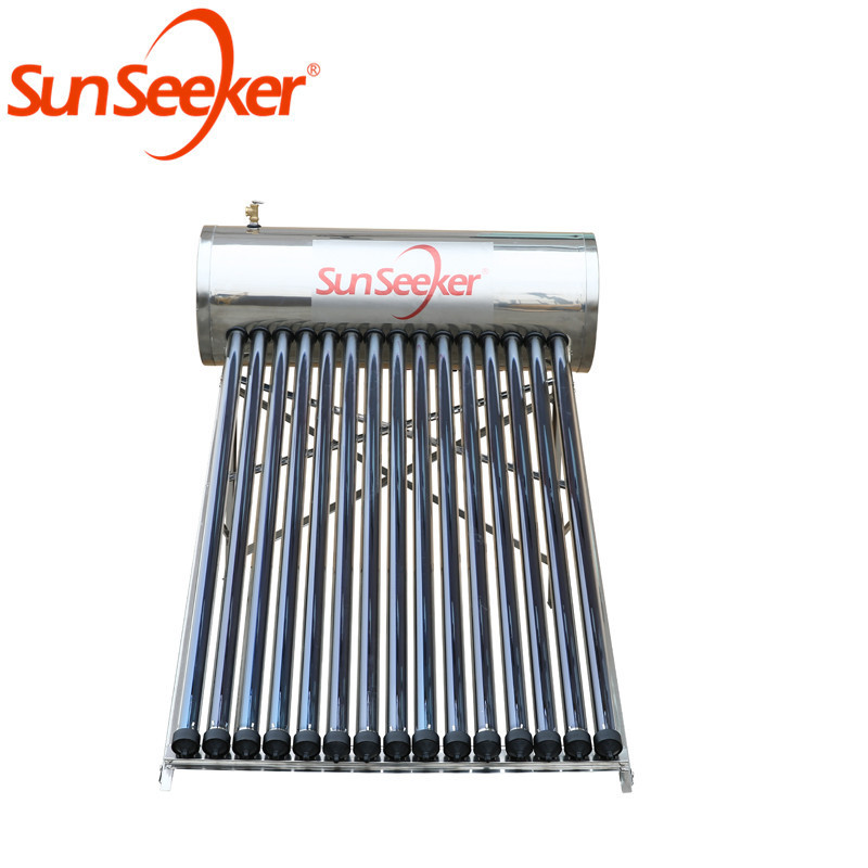 Style integrative hot water heater pressure vacuum water thermo 100l solar heater Pool Solar Water Heater