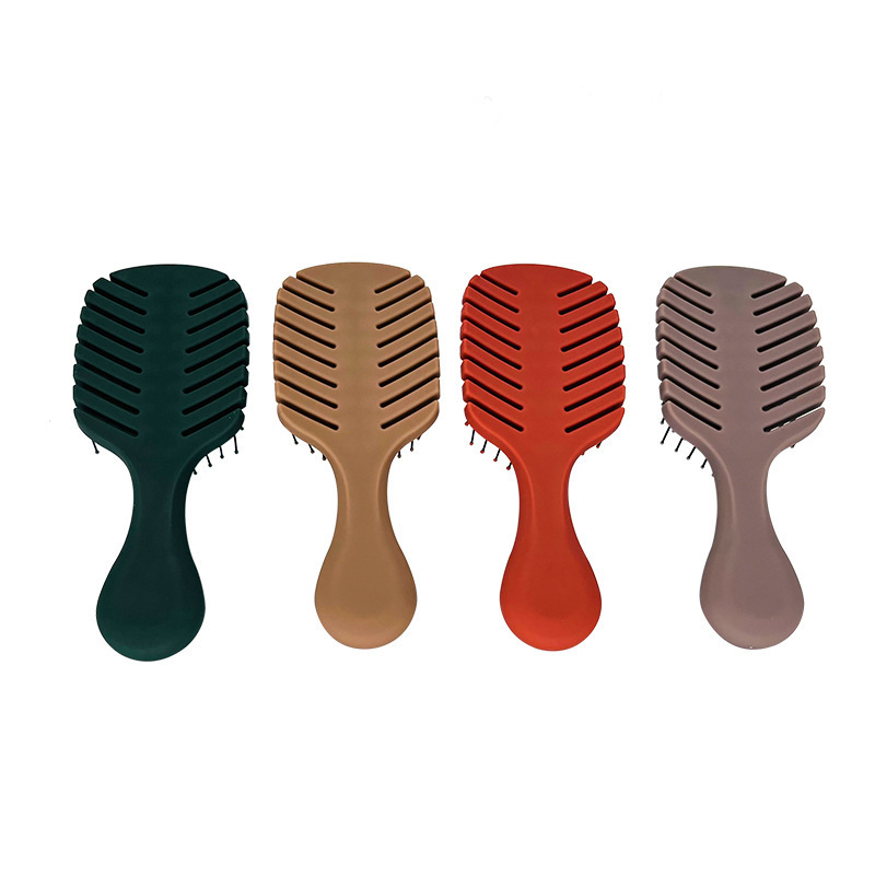 ZONZHU Amazon Popular Hollowed Out Comb Is A Portable And Fluffy Style Hair Comb That Massages The Scalp