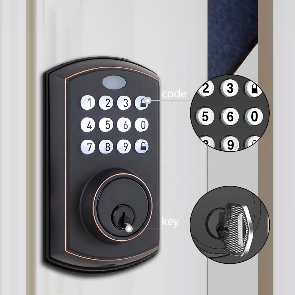 Quick Installation Electronic Locks Smart Lock Digital Deadbolt Cerraduras Inteligentes Wifi Tuya App Fingerprint Lock