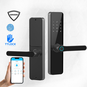 Ttlock Cerradura Con Huella Digital Intelligent Locks Fingerprint Digital Electric Apartment Home Room Lock App Smart Door Lock