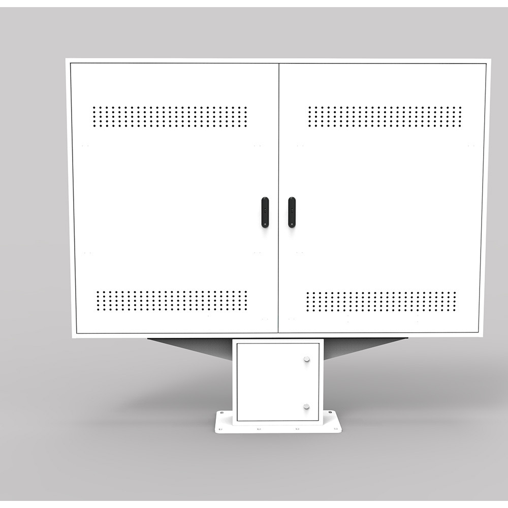 55 Inch Dual Screen Outdoor Dual Screen Digital Drive Thru Menu Boards Waterproof LCD Advertising Digital Signage and Displays