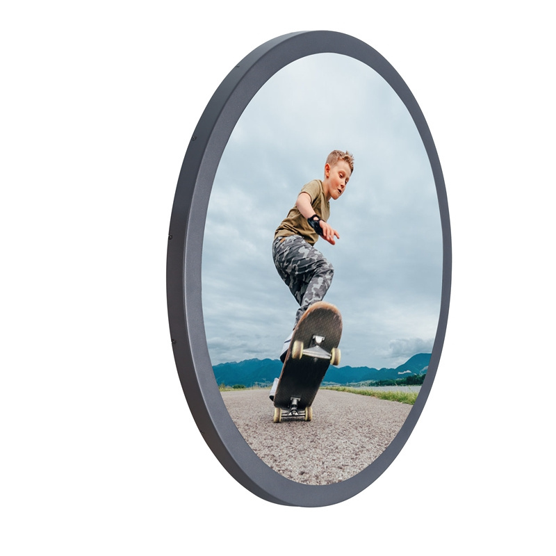 23.6 inch circle lcd touch screen round shape digital advertising display circular tft display