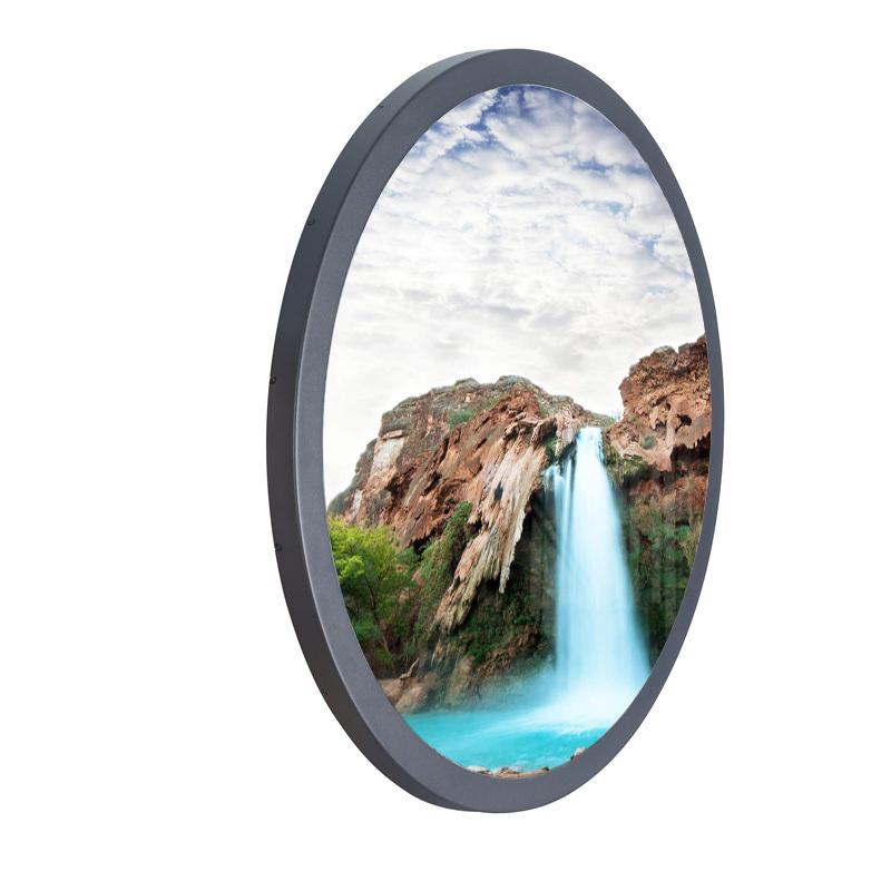 Circular Screen 23.6 Inch Monitor Diameter 60 Cm Highlight Resolution 1280x1280 Round Lcd Screen