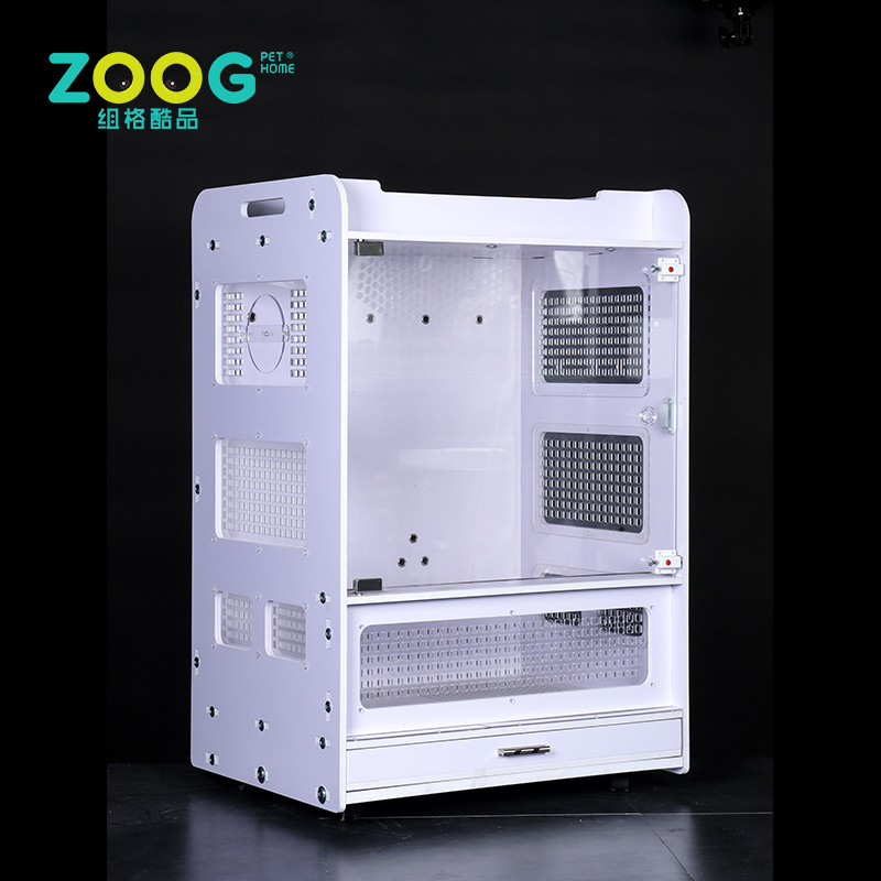 Indoor acrylic Chinchilla House cage for Small Pet