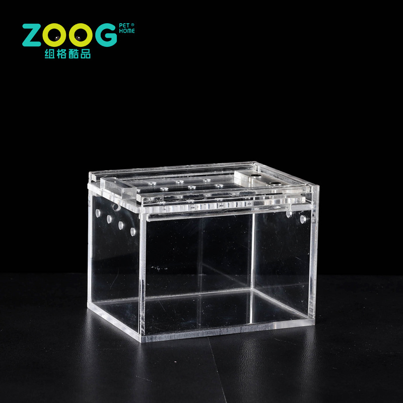 hot sale small custom transparent acrylic snake reptile cages