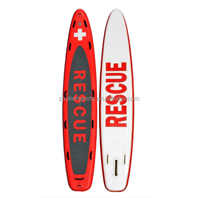 china custom cheap Inflatable sup paddleboard rescue boards surfboard paddle board