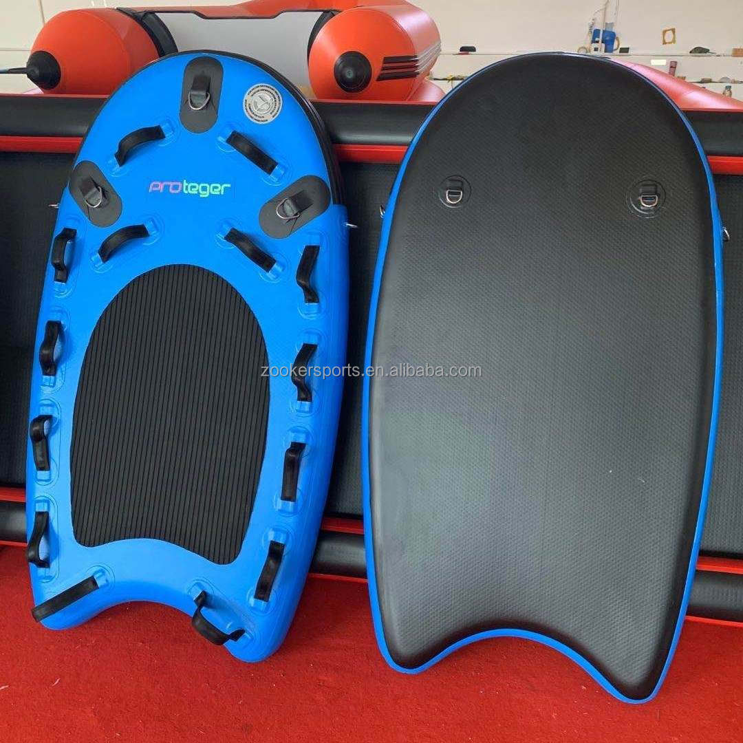 170cm Multi use platform Yellow rescue surf towable board  inflatables rescue board inflatable jet ski sled