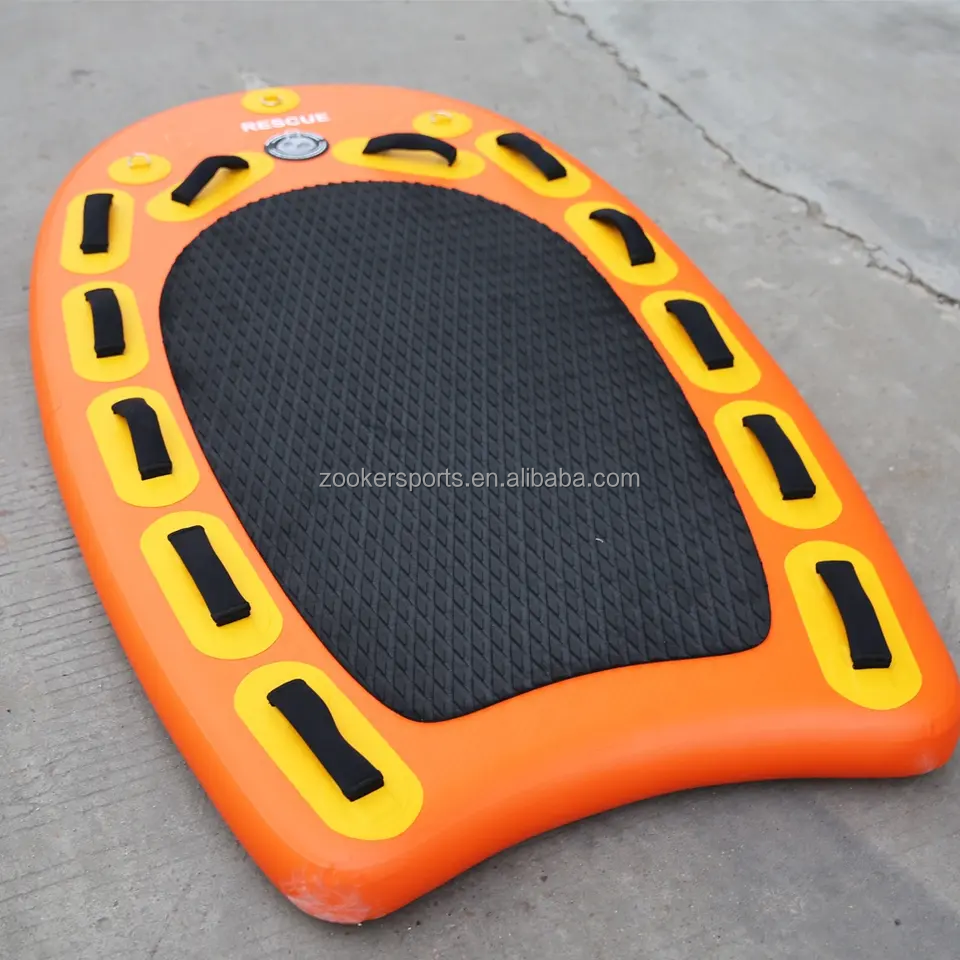 Jet ski sled lifeguard portable inflatable Water Rescue Sled for Mod Surf