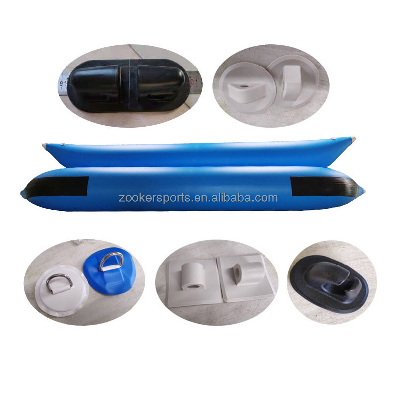 400x45cm Catamaran 1.2mm PVC pontoon Dock platform ship boat inflatable buoy floating Cataraft tube