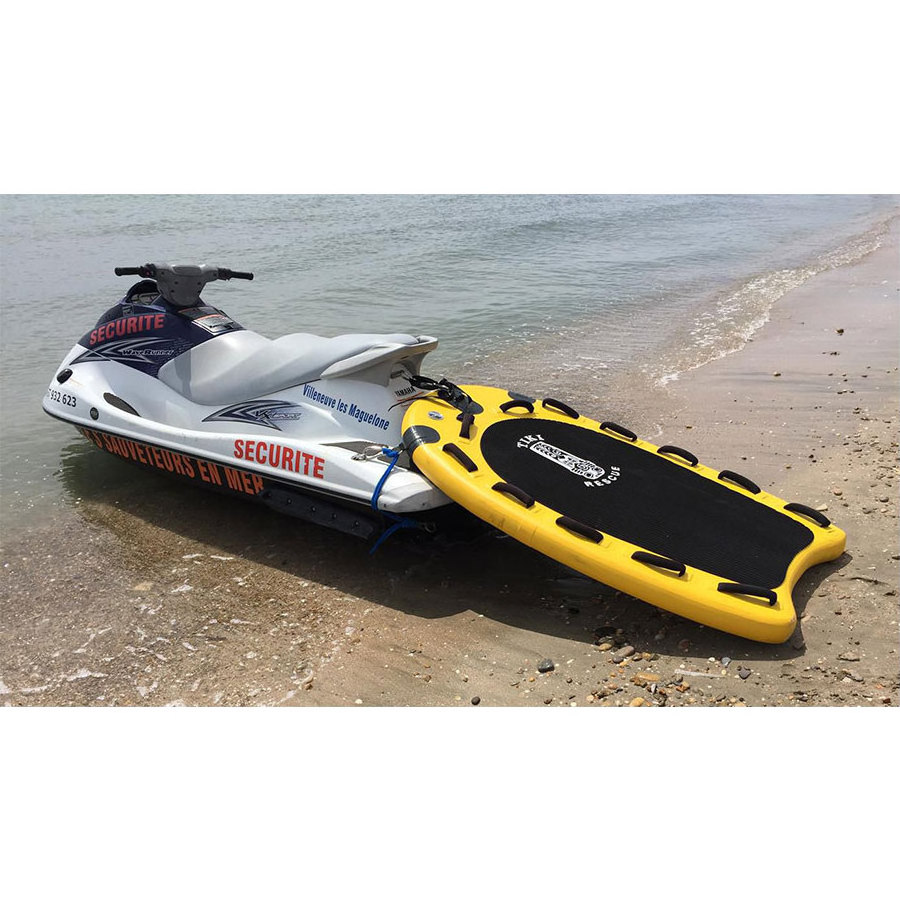 Surf Rescue Water Sport platform craft inflatable rescue board drop stitch inflatable jet ski sled