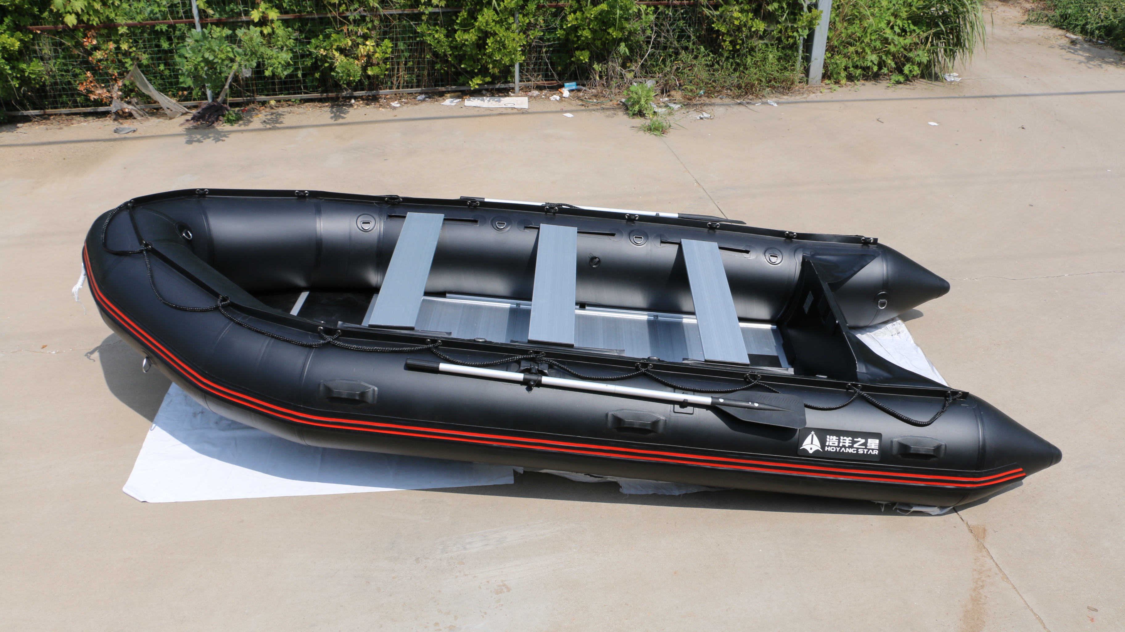 10 ft Inflatable Boat Inflatable Pontoon Dinghy Raft Tender Boat