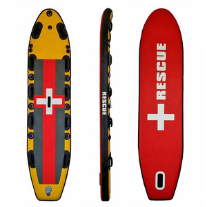 china custom cheap Inflatable sup paddleboard rescue boards surfboard paddle board