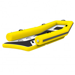 Drop Stitch Fabric Inflatable Small Short Lifeguard Rescue Board Sled For Jet Ski With Accessories