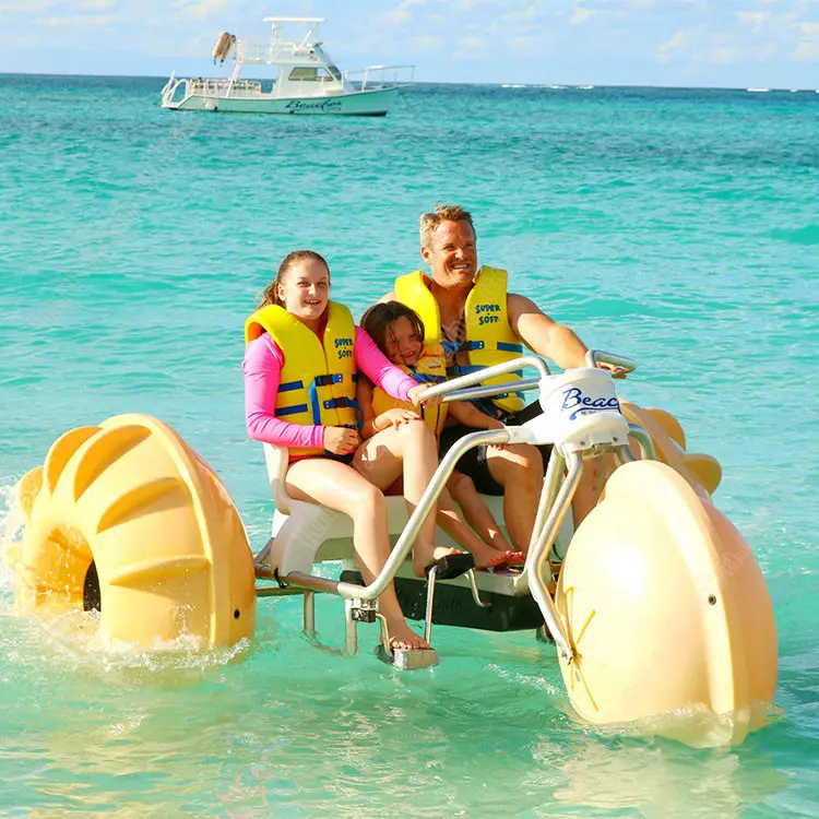 Water park equipment pedal boats water sport water bike for sale