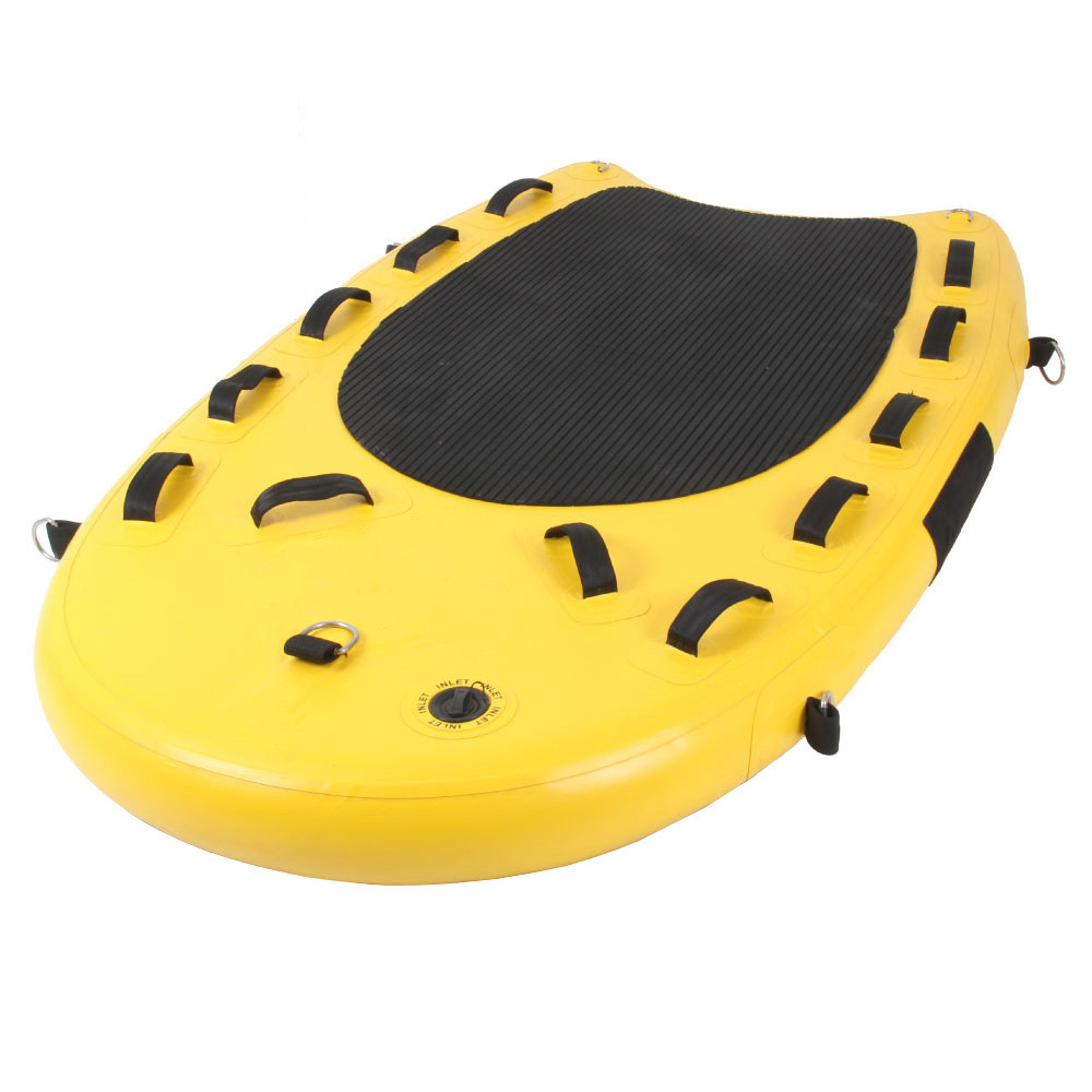 170cm Multi use platform Yellow rescue surf towable board  inflatables rescue board inflatable jet ski sled