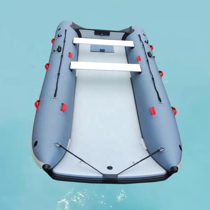 Open bow high speed inflatable catamaran 330 for sale!