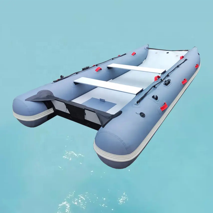 Open bow high speed inflatable catamaran 330 for sale!