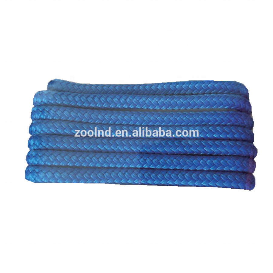 High Strength Nylon Polyester PP Double Braided Rope