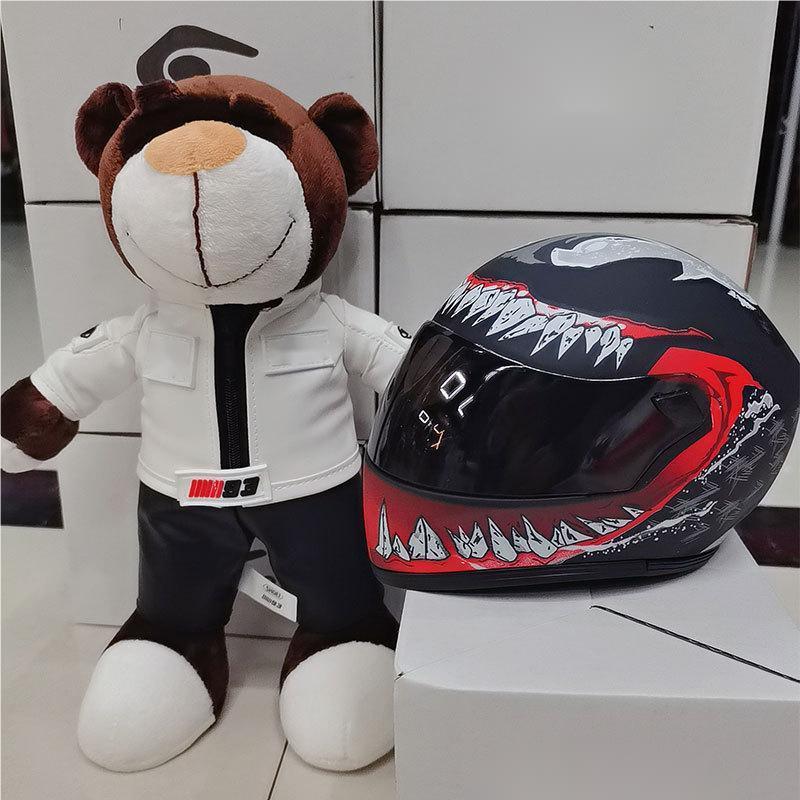 Popular Wholesale Customized Cat Small Dog Mini Edition Doll Motorcycle Bear Funny Little Pet Helmet