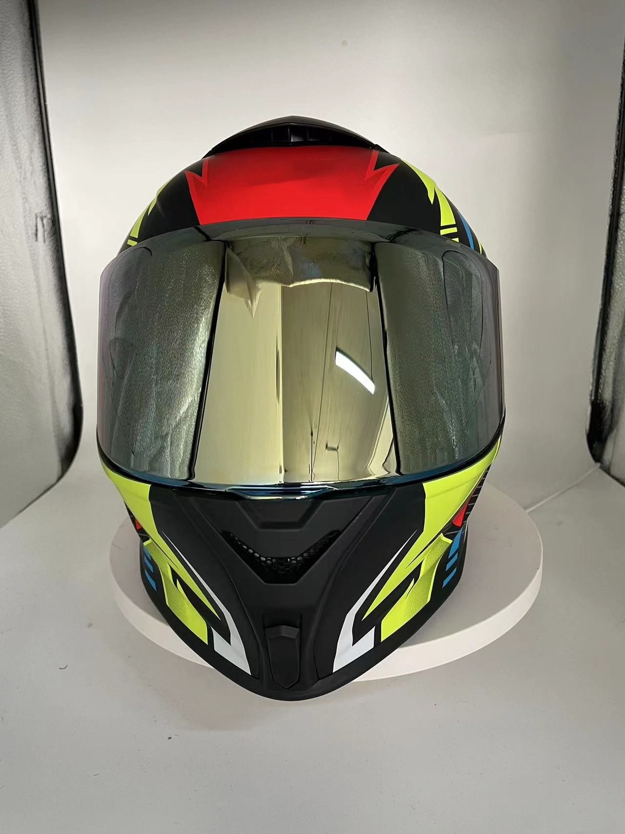 Motorcycle Helmet New ABS Customized Colorful Big Tail Helmet