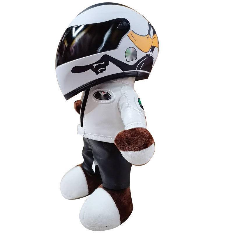 Popular Wholesale Customized Cat Small Dog Mini Edition Doll Motorcycle Bear Funny Little Pet Helmet