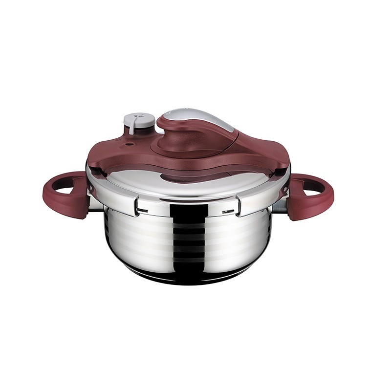 Manufacturer Best-Selling Stainless Steel Black Bakelite Handle Venus I Series Pressure Cooker Cooking Pot Cookware Set