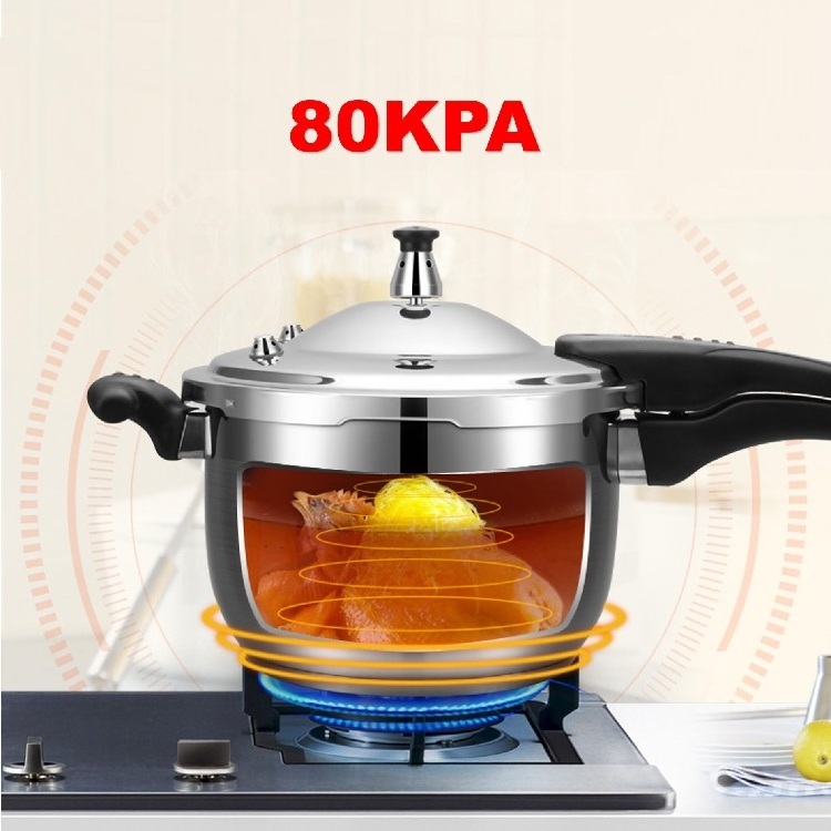 Manufacturer Stainless Steel Pressure Cooker Stockpot Rice Pot Safety Middle East Pressure Cookware Pot