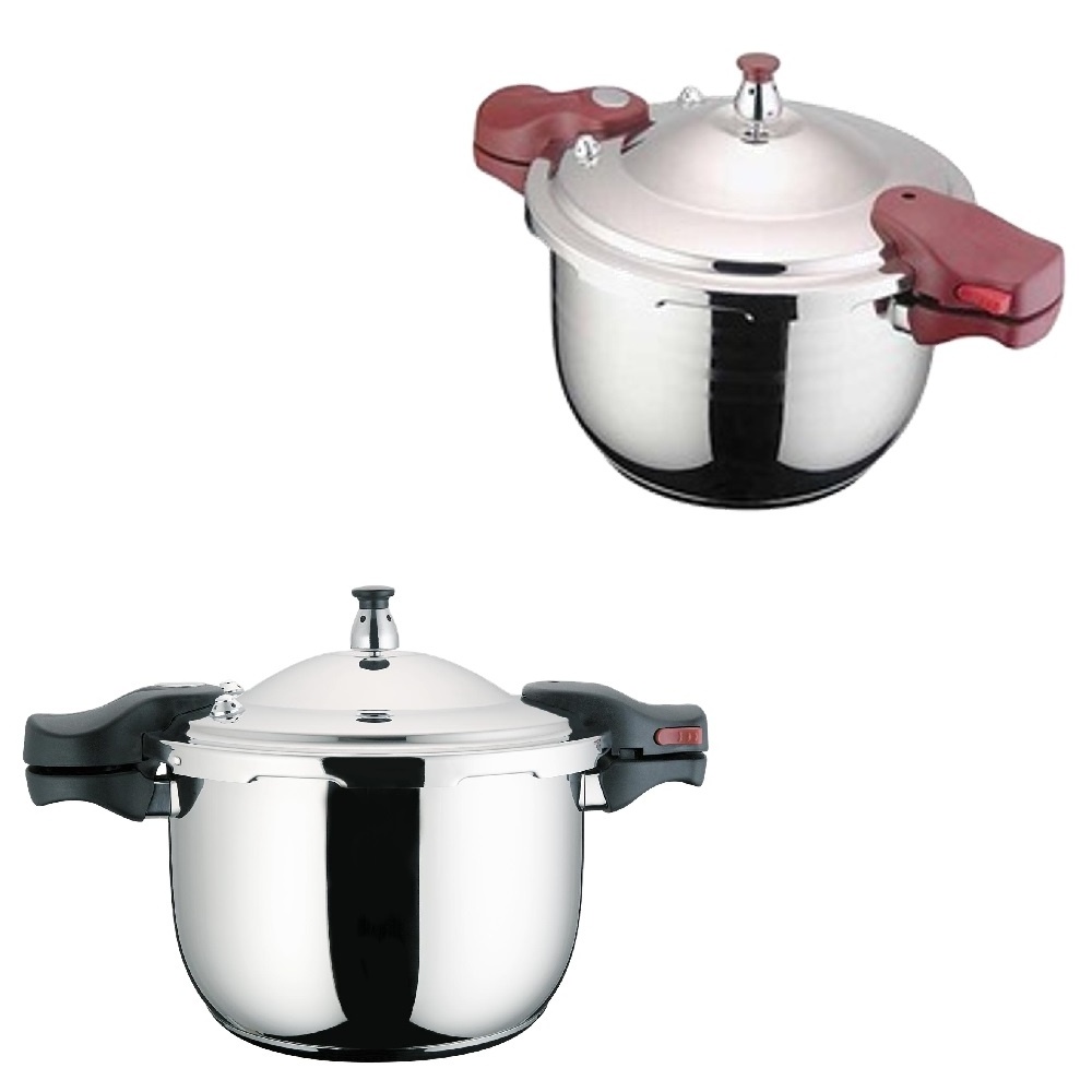 Wholesale Pressure Cooker Stainless Steel OEM/ODM Available Food Grade Non Stick Casserole Cookware Stainless