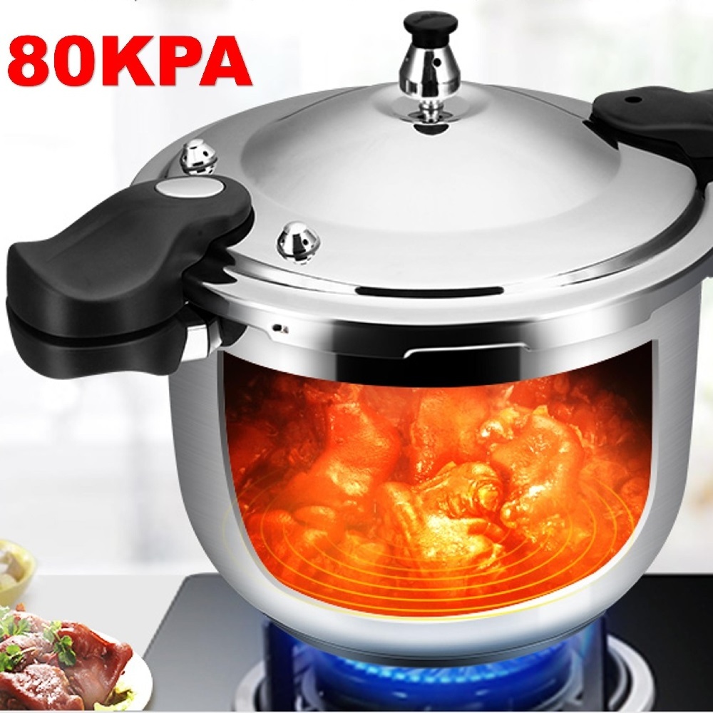 Wholesale Pressure Cooker Stainless Steel OEM/ODM Available Food Grade Non Stick Casserole Cookware Stainless