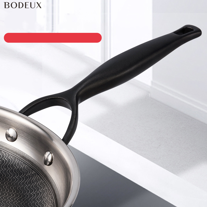 Wholesale Selling Kitchen Stainless Steel Non Stick Frying Pan Set Wok Pan Coating Cookware Frying Pan