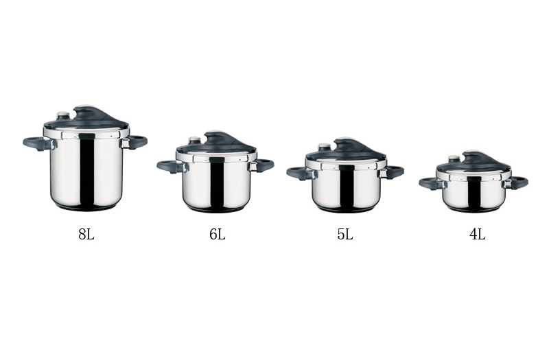 Premium factory Stainless Steel  8L olla de presion Pressure Cooker  Induction rice cooker Cooking Pot set