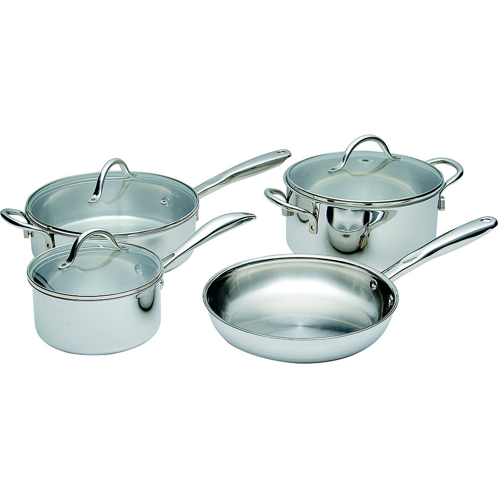 Manufactory Stainless Steel Pot Set Cookware Sets Cooking Set Stainless Steel Casserole Soup & Stock Pots