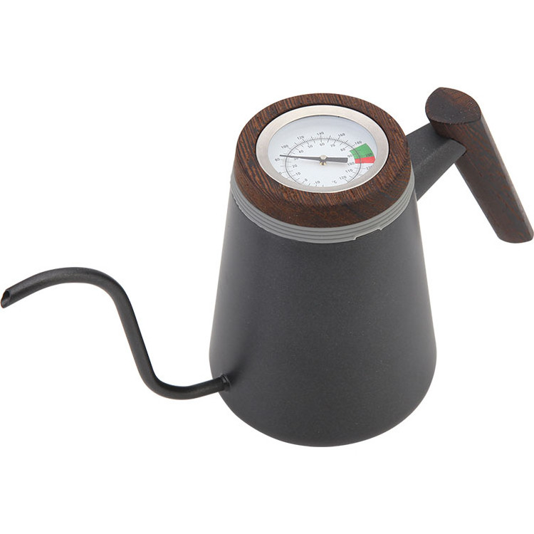 Manufacturer Thermometer coffee drip gooseneck kettle Long Spout Jug Kettle Pot coffee Pot kettle stainless steel