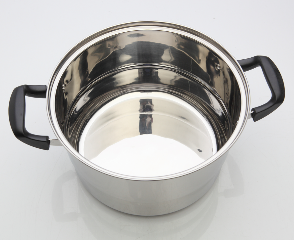 Factory wholesale high quality kitchen cookware Cooking stock pot Two-layer multi-purpose food grade stainless steel steamer