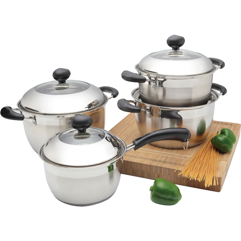 Manufacturer Stainless Steel Mini Prince Saucepan Non-stick Cookware Set Pot Set Soup Cooking Pot