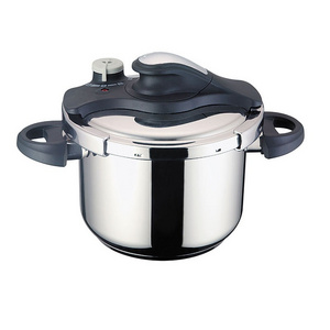 Factory wholesale stainless steel pressure cookers for home commercial kitchen cooking induction high capacity pressure cookers