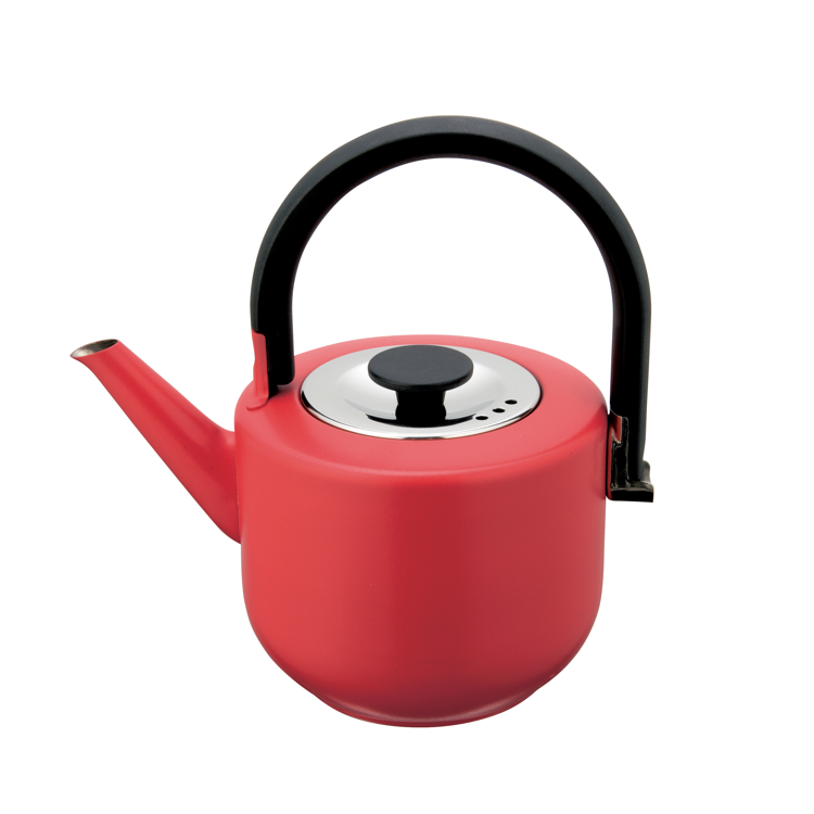 Manufacturer of high quality color kettles Wholesale induction modern stainless steel picnic kettle cooktop teapots