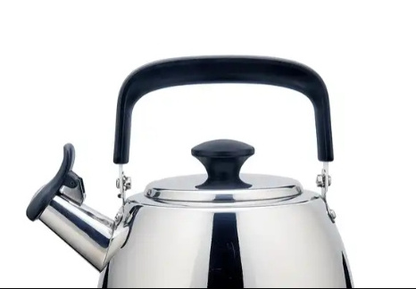 Factory Wholesale North American Whistle Kettles Stainless Steel custom polished induction gas Metal Type A teapots