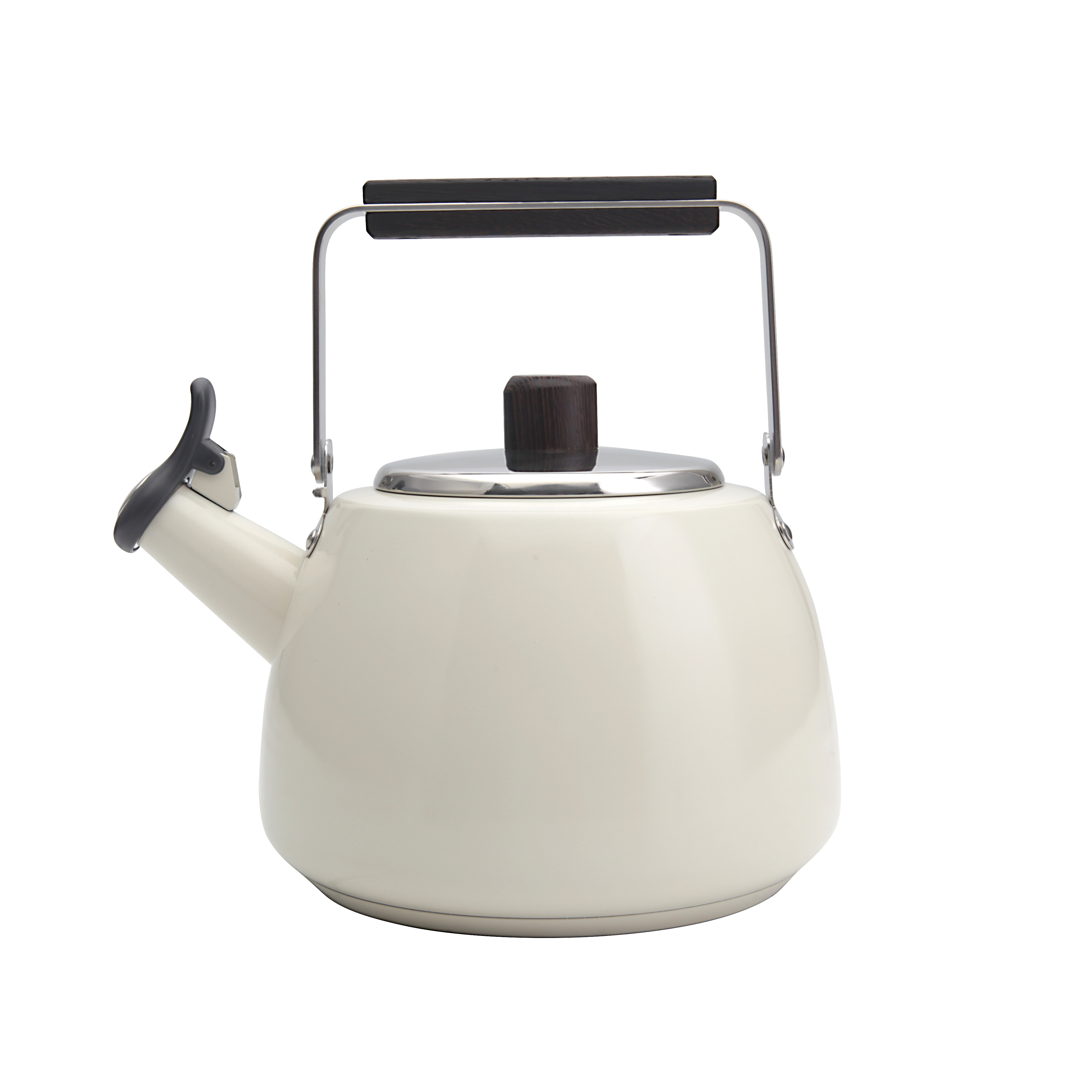 Manufacturer New Design Whistling  Kettle Stainless Steel Water Tea Pot With Color Painting Kitchen Home Whistle Kettle